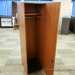 Medium Maple Wardrobe Storage Cabinet w/ Single Shelf
